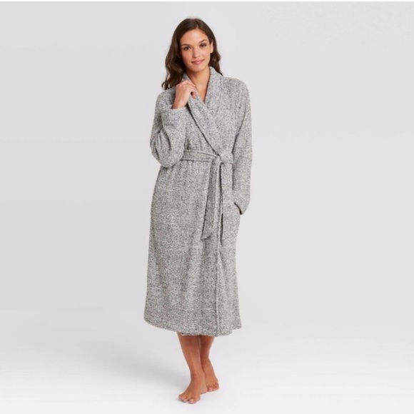 Marbled Gray Robe - Picture 1 of 3